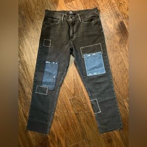 Urban Outfitters Jeans patched taper fit